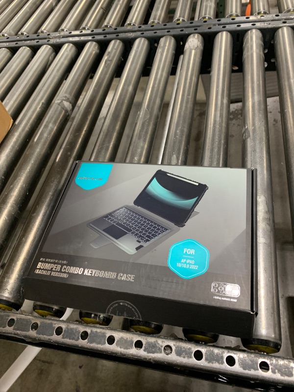 Photo 1 of Nillkin iPad A16 (11th Gen) / 10th Gen Case with Detachable Keyboard, Magic Trackpad, 7-Color Backlit (2025/2022)