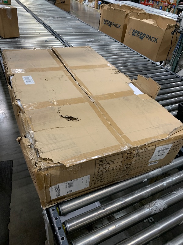 Photo 1 of GARVEE 44? Propane Fire Pit Table 50,000 BTU Outdoor Rectangle Table