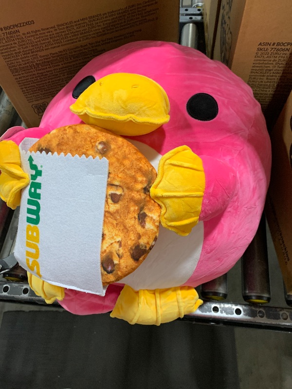 Photo 1 of Snackles Series 2 Platypus & Subway 16 Inch Plush by ZURU, Ultra Soft Plush, Collectible Plush with Real Licensed Brands, Stuffed Animal, Giftable