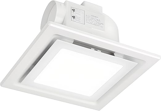 Photo 1 of Bathroom Exhaust Fan with LED Light Ceiling Mount Ventilation Fan 120 CFM,Voltage 110V,4 Inch Duct Quiet Bathroom Ventilation Exhaust Fan for Shower/Restroom/Office
Brand: JOANAJO