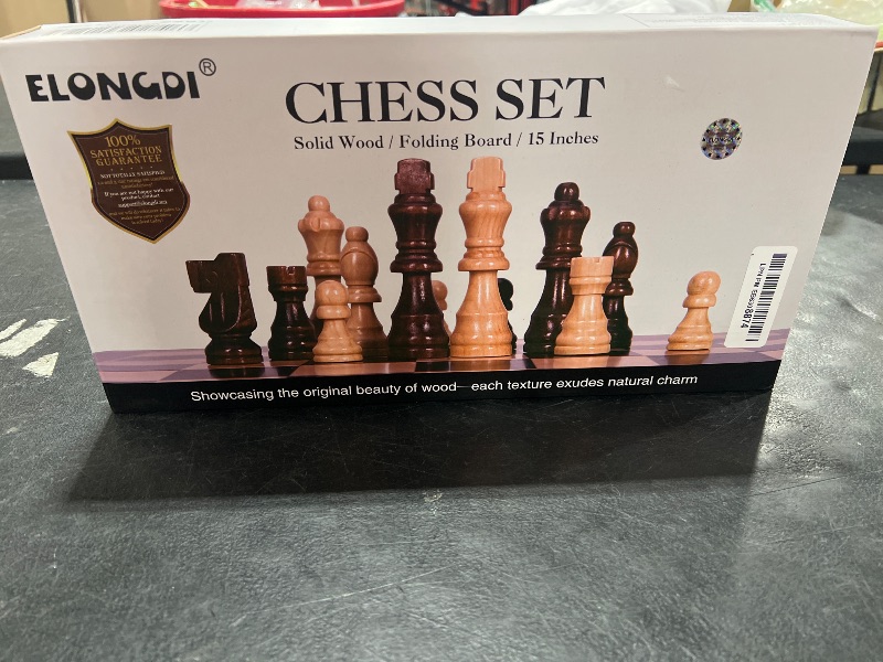 Photo 1 of chess set 