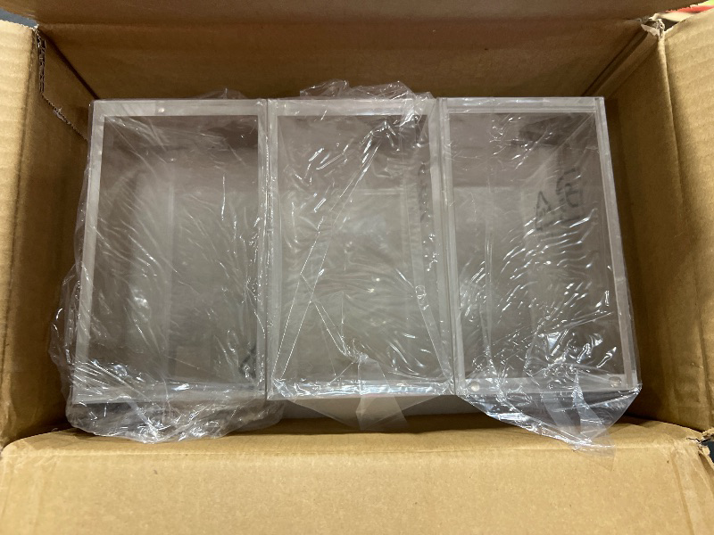 Photo 1 of acrylic cases for pokemon  booster boxes 