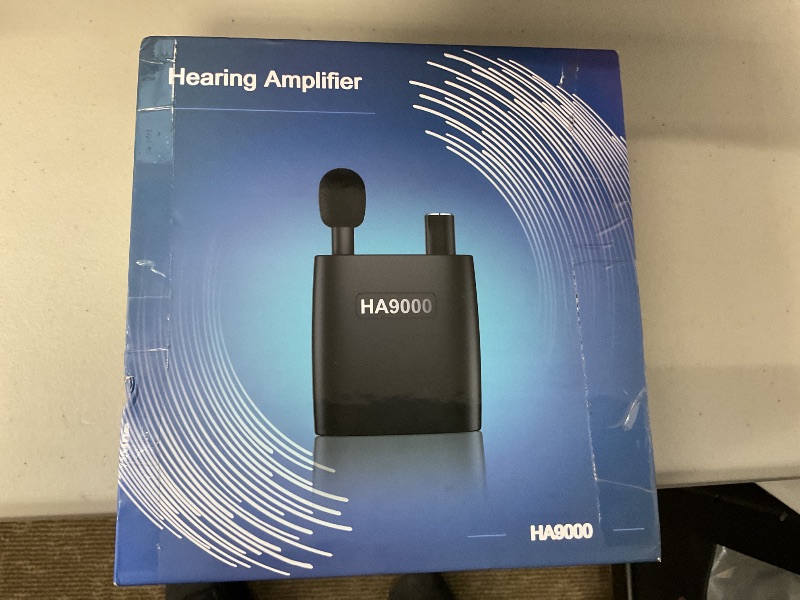 Photo 1 of Personal Sound Amplifier PSAP the Latest Gen Model HA9000, Rechargeable Hearing Aid Device Hearing Amplifier with Headphones, Detachable Microphone, Type-C Charging for Seniors, Adults, Elderly