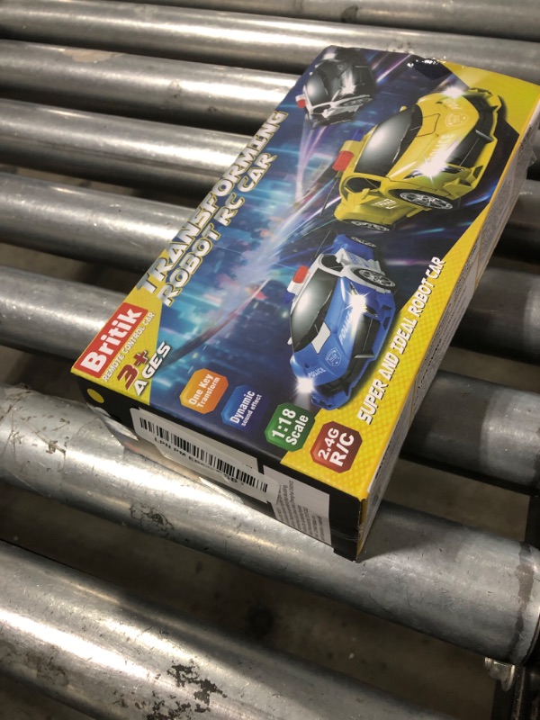 Photo 1 of Britik Transform Remote Control Car Toy for Kids 4 5 6 7 8, Remote Control Car for Boys 4-7, Transform Cars for Boys 4-6, Toy Car 5 Year Old Boy, Toys for 3 4 5 6 7 8 9 10 11 12 Years Old Boy