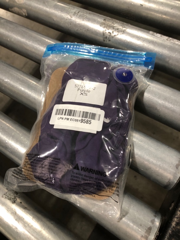 Photo 1 of Kuoser Thigh Wound Protective Sleeve for Dogs, Dog Surgery Recovery Suit for Rear Legs, Dog Recovery Sleeve for Female Male Dogs, Dog Onesie After Surgery Pet Surgical Suit for Spay Neuter, Purple XS