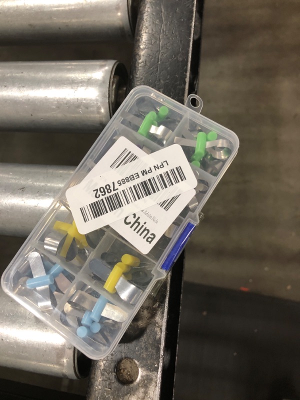 Photo 1 of Dental Metal Restoration Matrix Bands Retainerless Orthodontic Sectional 50Pcs with Positioning Wedges Multicolor for Adults Kids