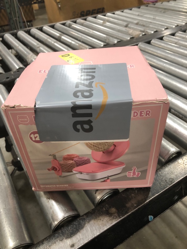 Photo 1 of MIAOKE Electric Yarn Ball Winder, High Speed Three Gears Adjustable 4-10oz Large Automatic Winder for Crocheting, Convenient and Easy to Use, Good Helper for Knitting Enthusiast