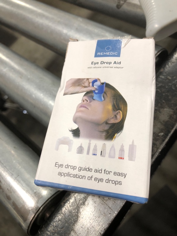 Photo 1 of Eyedrop Bottle Guide Aid Dispenser, Reusable Eye Dropper Applicator, Eye Drop Helper for Accurate Delivery, Safe and Easy Eyecare for Seniors and The Whole Family, Fits Most Eye Drops Bottles