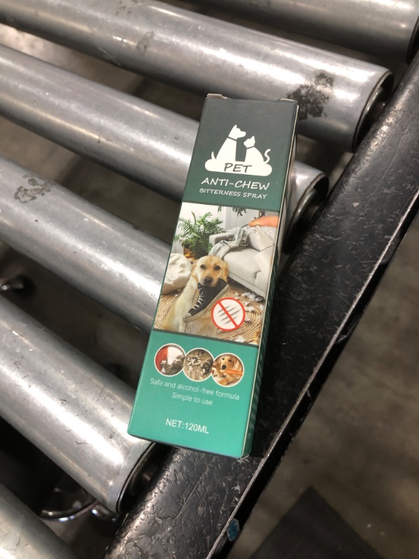 Photo 1 of Bitter Apple Spray for Dogs to Stop Chewing, No Chew Spray for Dogs, Pet Corrector Spray, Stops Chewing and Licking of Furniture, Bandages, Dog Training & Behavior Aids Spray, Indoor & Outdoor Use