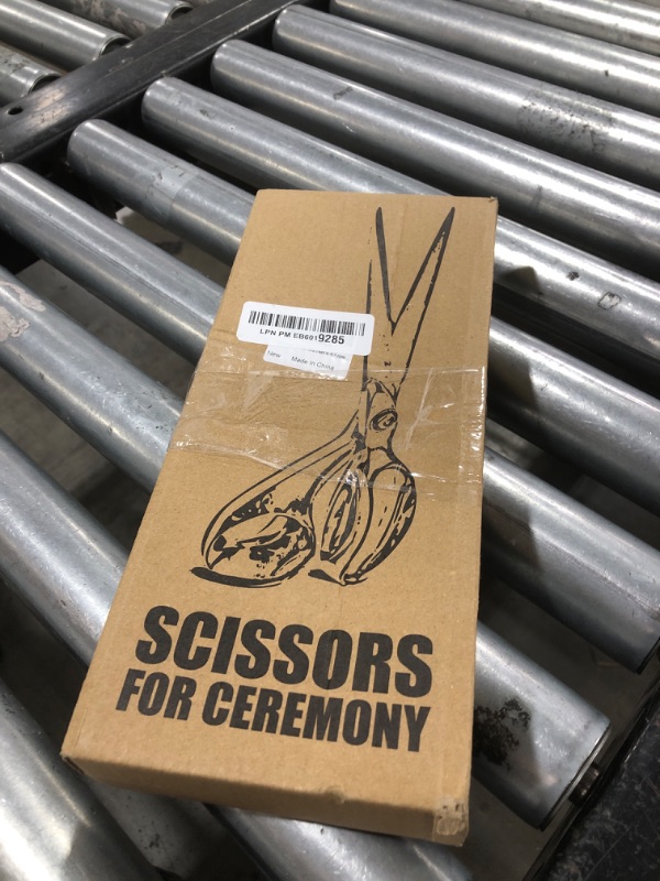 Photo 1 of 11 Inch Gold Scissors for Grand Opening – Heavy Duty Gold Ribbon Cutting Scissors for Special Events Inaugurations Ceremonies Sharp Stainless Steel Shears Best Shears for All Purposes