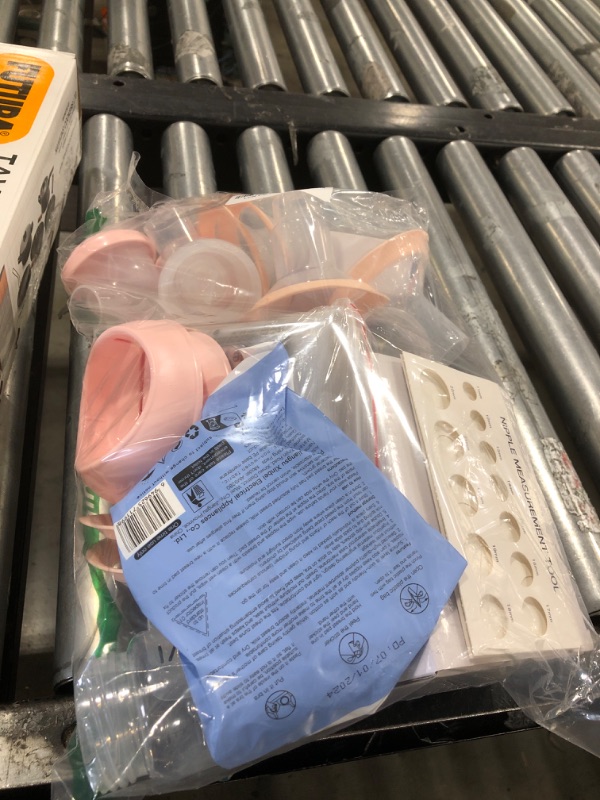 Photo 1 of NCVI Double Electric Breast Pump 8782, Portable Anti-Backflow, with 4 Size Flanges, 4 Modes & 9 Levels, LED Display, 10 Breastmilk Storage Bags, Ultra-Quiet and Pain Free Breast Pumps