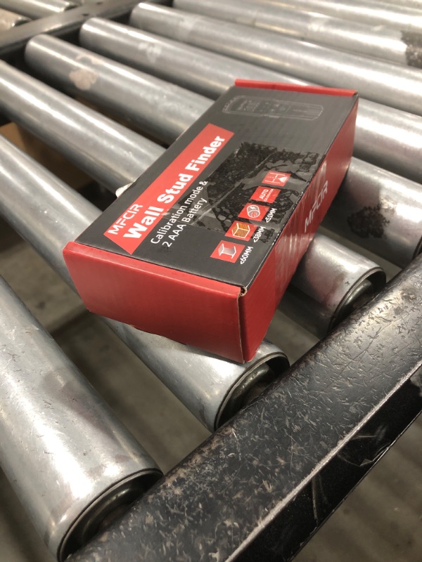 Photo 1 of Stud Finder Wall Scanner,6 in 1 Upgraded Smart Stud Locator Tool with Magnetic Sensor and LCD Display and Audio Alarm for The Center and Edge of Wood, AC Wire,Metal,Joists,Pipes. Gifts for Men(red)