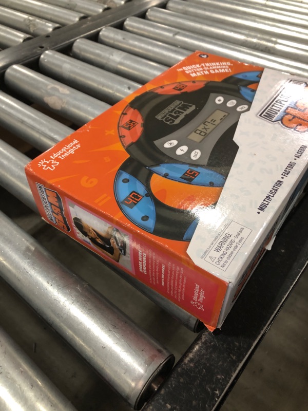 Photo 1 of Educational Insights Multiplication Slam - Interactive Math Games, Division & Multiplication Game for 3rd Graders, Handheld Kids' Electronics, STEM Learning Tools for Ages 8+