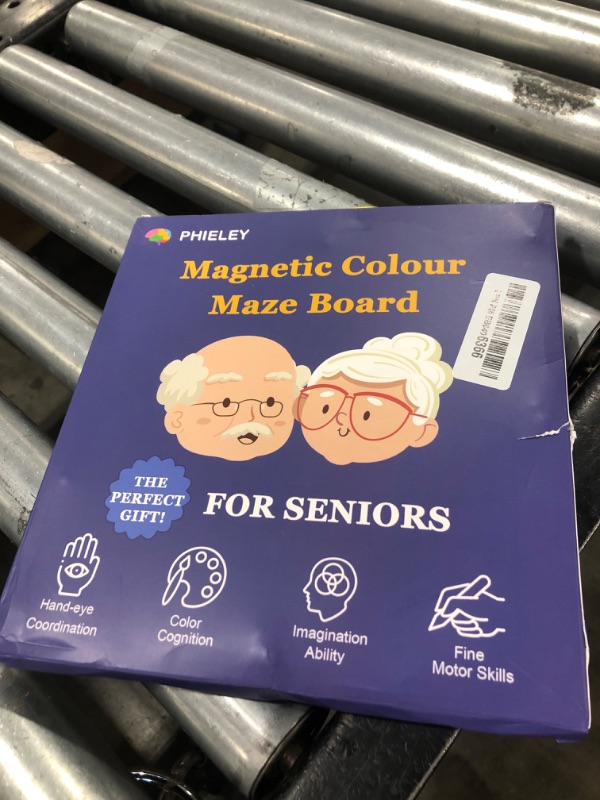 Photo 1 of Dementia Activities for Seniors, Easy Sorting Memory Care Games for Alzheimer’s Patients, Magnetic Color & Number Alzheimers Products for Elderly, Matching Puzzle Cognitive Maze Fidget Board Gadgets
