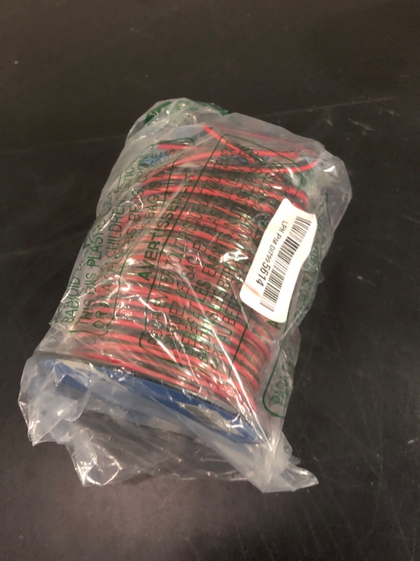 Photo 1 of NAOEVO 18 Gauge Wire 200FT, 2 Conductors Electrical Wire Red Black Cable, Flexible/Low Voltage/PVC 18 AWG Copper Clad Aluminum Extension Cord for Speaker, LED Strips, Automotive 12V/24V DC