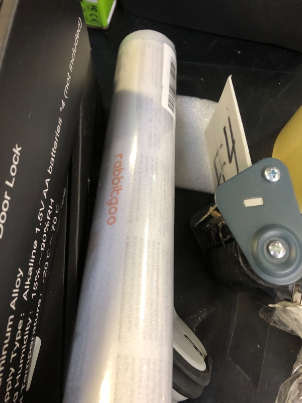 Photo 1 of rabbitgoo Window Privacy Film, Frosted Glass Window Clings, Static Cling UV Heat Blocking Door Stickers for Home Bathroom, Removable Indoor Decal Coverings Day and Night, Pure, 11.8 x 157 Inches