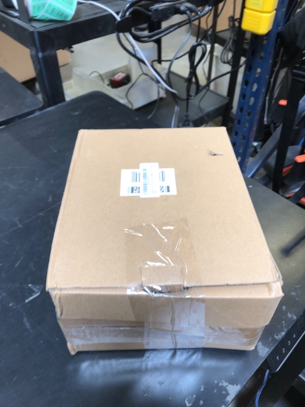 Photo 1 of Magshion 4-Pack Stackable Fishing Tackle Box, Storage & Organizer Box with Handle, 12 Grid Waterproof Plastic Container with Adjustable Dividers for Small Parts, Jewelry, Art Crafts (10.5 Inch, Grey)