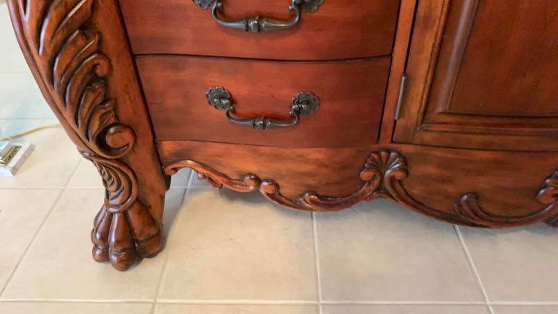 Photo 1 of DRESSER DRAWERS WITH MIRROR 70” X 20” H 90”