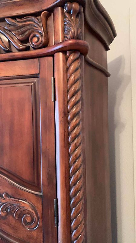 Photo 1 of CLAWFOOT ENTERTAINMENT CENTER 44” X 24” H 80”