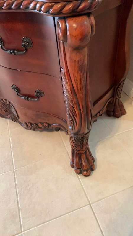 Photo 1 of CLAWFOOT ENTERTAINMENT CENTER 44” X 24” H 80”