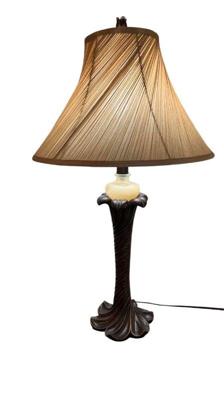 Photo 1 of ERIN ASHLEY POLY TABLE LAMP H 33”