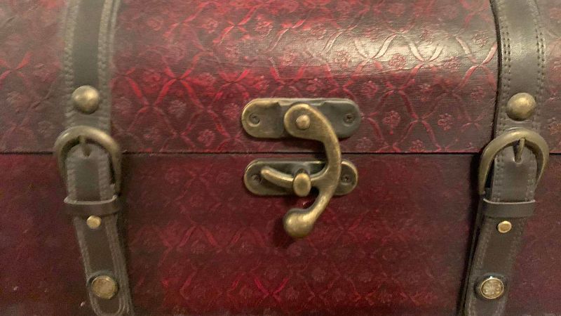 Photo 1 of WOODEN STORAGE CHEST 22” X 11” H 12”