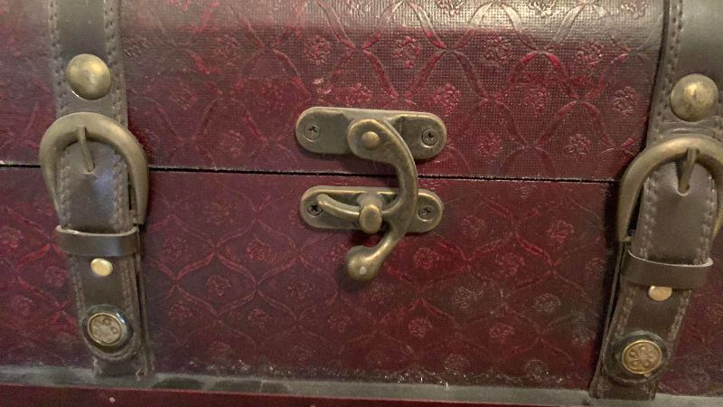 Photo 1 of WOODEN STORAGE CHEST 18” X 9” H 9”