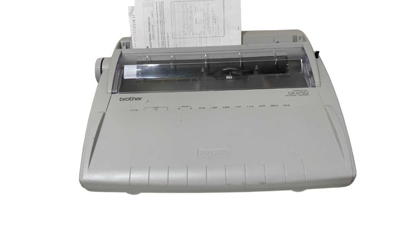 Photo 1 of BROTHER ELECTRIC TYPEWRITER MODEL GX-6750