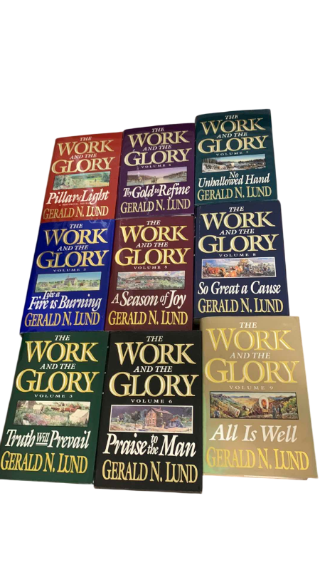 Photo 1 of “THE WORK AND THE GLORY” 1-9 LUND BOOKCRAFT