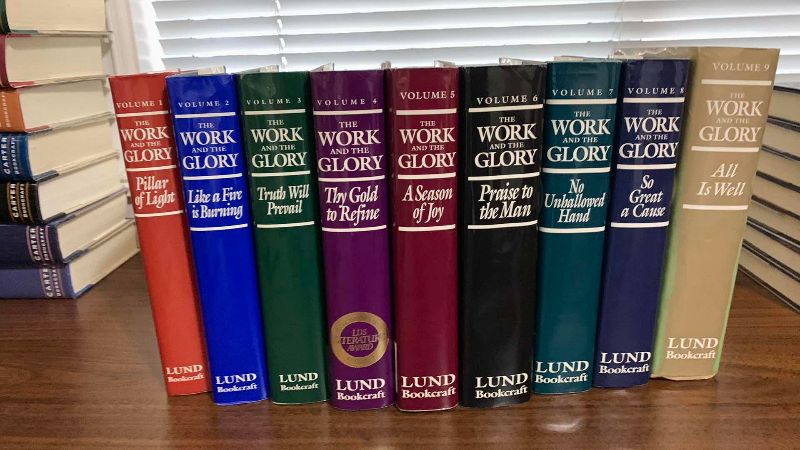 Photo 1 of “THE WORK AND THE GLORY” 1-9 LUND BOOKCRAFT