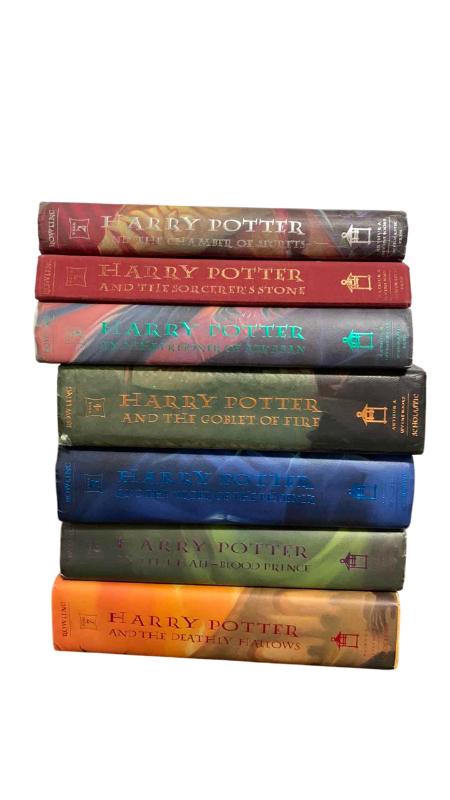 Photo 1 of 7-HARRY POTTER BOOKS