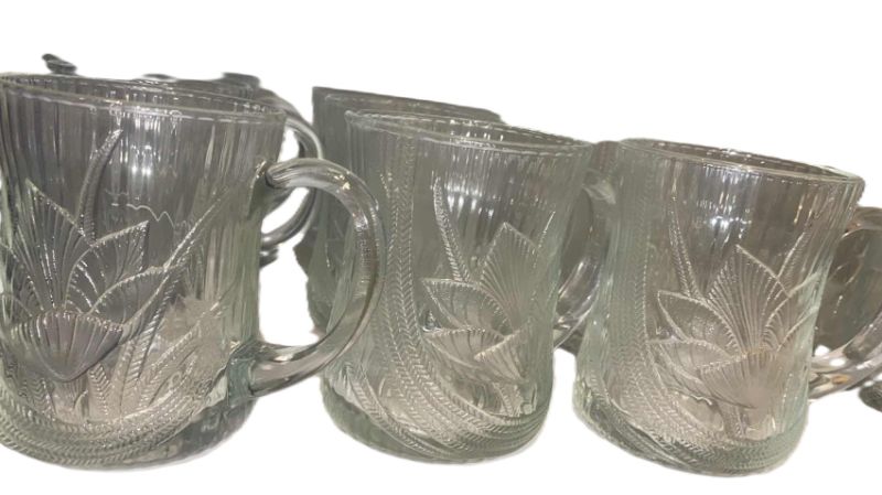 Photo 1 of 14-ARCOROC CANTERBURY CROCUS MUGS (dinner plates, salad plates and bowls available sold separately) EST VALUE $280