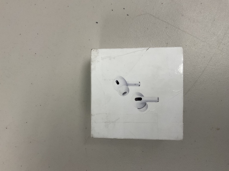 Photo 1 of Apple AirPods Pro 2 Wireless Earbuds, Bluetooth Headphones, Active Noise Cancellation, Hearing Aid Feature, Transparency, Personalized Spatial Audio, High-Fidelity Sound, H2 Chip, USB-C Charging