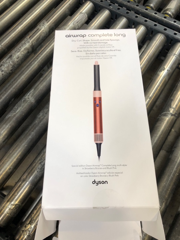 Photo 1 of Dyson Special edition Airwrap™ Complete long multi-styler in Strawberry bronze and blush pink with Detangling comb