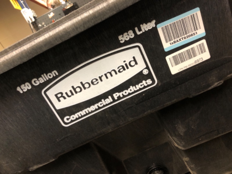 Photo 2 of Rubbermaid Commercial Products Stock Tank, 150-Gallons, Structural Foam, Heavy Duty Container, for Livestock/Animal/Cattle Feed & Water, Outdoor Homemade Pool/Hot Tub/Bathtub, & Pet Cleaning/Dog Wash
