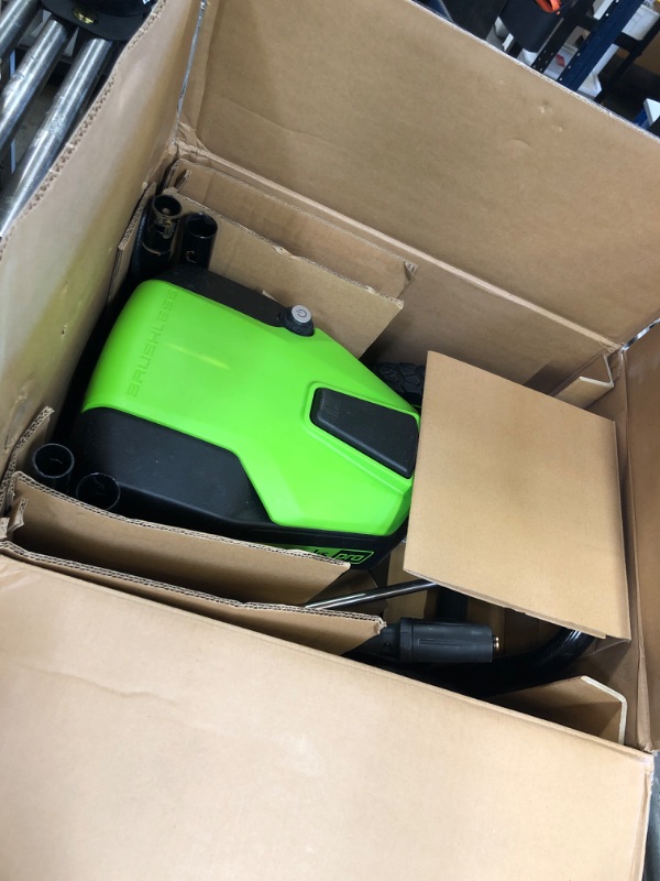 Photo 1 of Greenworks 2700 PSI Pressure Washer (2.3 GPM Max) with Foam Cannon - Powerful Enough to Remove Pesky Dirt and Grime on Siding, Fences, Patios, Driveways, and Sidewalks