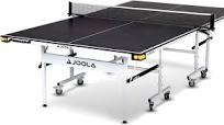 Photo 1 of JOOLA Rally TL Professional MDF Indoor Ping Pong Table w/Quick Clamp Table Tennis Net & Post Set - 10 Minute Easy Assembly - Corner Ball Holders - Tournament Quality - Includes Playback Mode
