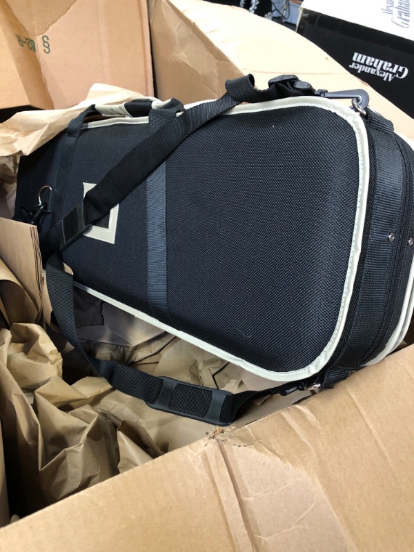 Photo 2 of SKY 4/4 Full Size Violin Oblong Lightweight Case with Hygrometer Black/White Sports Style