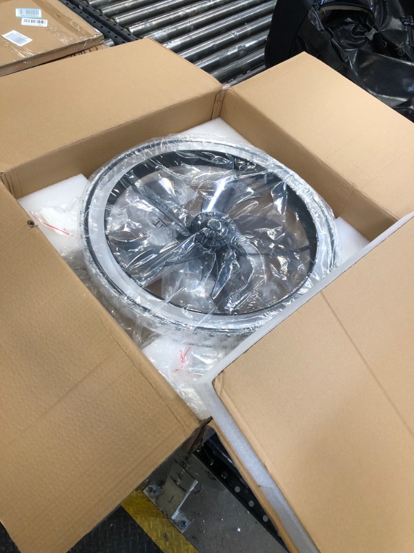 Photo 1 of Aipsun Low Profile Modern Crystal Chandelier Ceiling Fans with Lights and Remote, 3000K-6500K Smart Bladeless LED Fan Light, 22" Black Modern Ceiling Fans with Lights for Bedroom