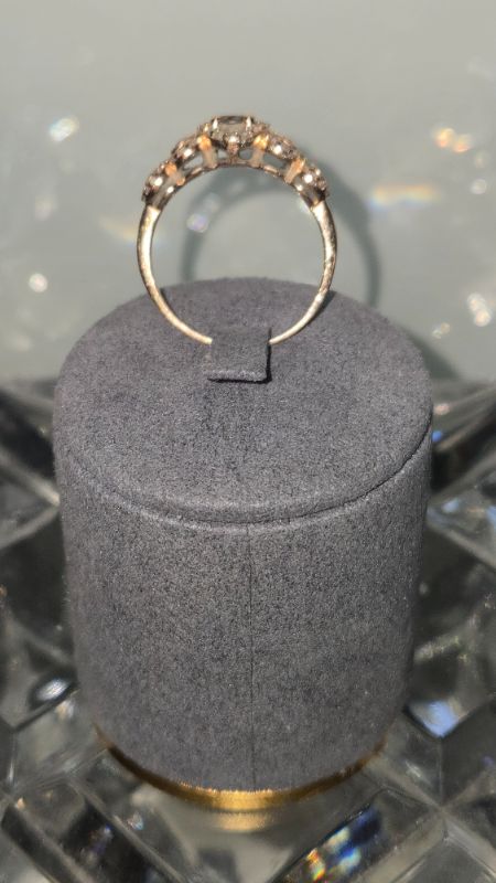 Photo 1 of LEVIAN 14K YELLOW GOLD W. 1CT DIAMOND RING-3.4G SIZE 8 1/2