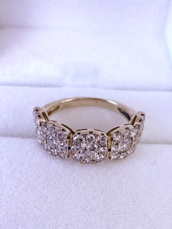 Photo 1 of 14K YELLOW GOLD W. 1CT DIAMOND RING-3G SIZE 5