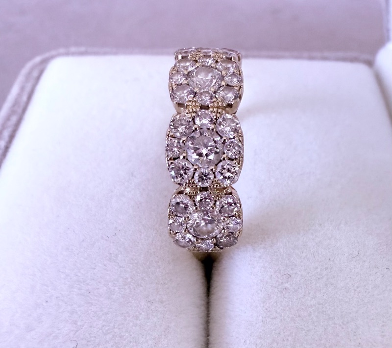 Photo 1 of 14K YELLOW GOLD W. 1CT DIAMOND RING-3G SIZE 5