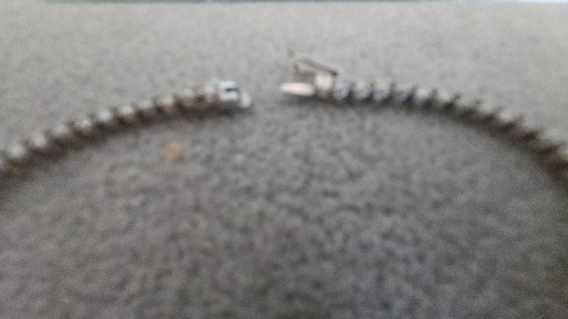 Photo 1 of 18K WHITE GOLD W 2CT DIAMOND TENNIS BRACELET- LENGTH 7”