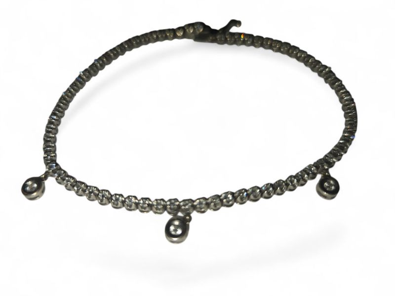 Photo 1 of 18K WHITE GOLD W 2CT DIAMOND TENNIS BRACELET- LENGTH 7” #32