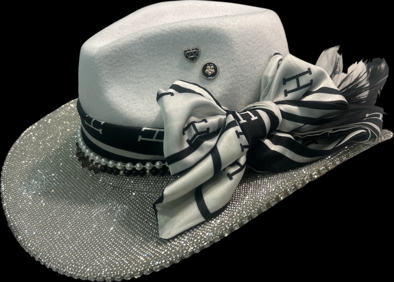 Photo 1 of NEW- CUSTOM BLING COWGIRL HAT ADJUSTABLE SIZE M-L