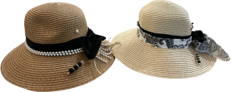 Photo 1 of NEW- 2 WOMENS CUSTOM SUN HATS