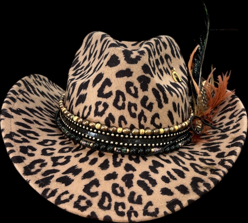 Photo 1 of NEW- WOMENS WESTERN STYLE HAT SIZE M-L