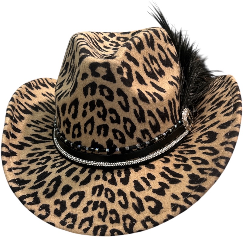 Photo 1 of NEW- WOMENS WESTERN STYLE HAT SIZE M-L