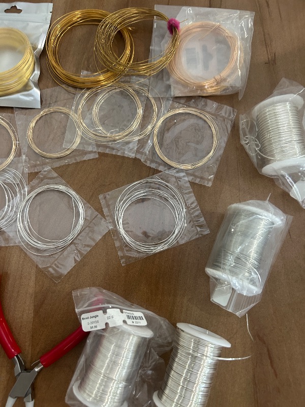 Photo 1 of JEWELRY MAKING TOOLS AND WIRE
