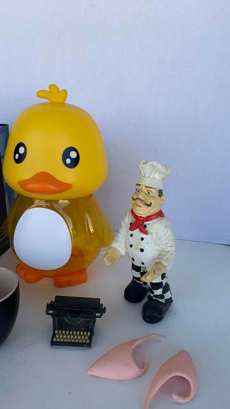Photo 1 of LED FOUNTAIN AND ASSORTED ITEMS